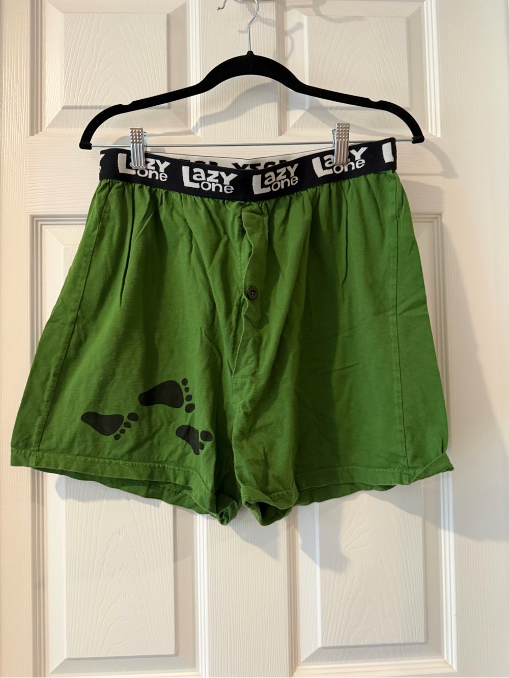 Lazy One 2 pairs Men’s Boxer Shorts with Black Waistband